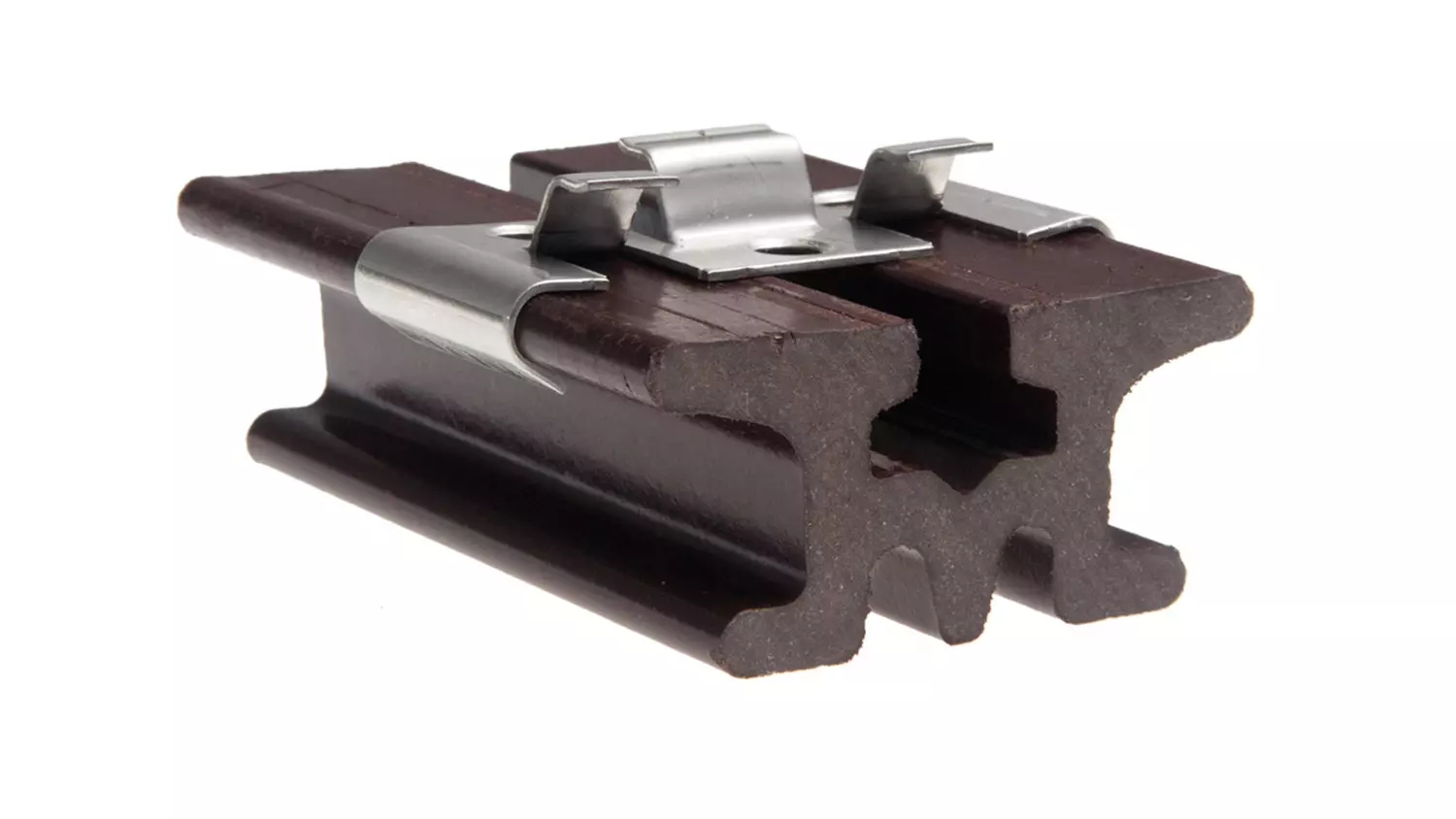 Kovalex WPC Unterkonstruktion für Terrassen, schwarz 30 x 62mm, Länge 2,5m