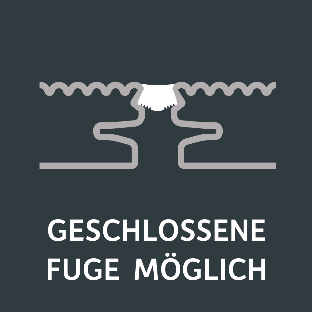Megawood Fugenprofil P5 auf Rolle, 25m (für Classic Varia Dielen)