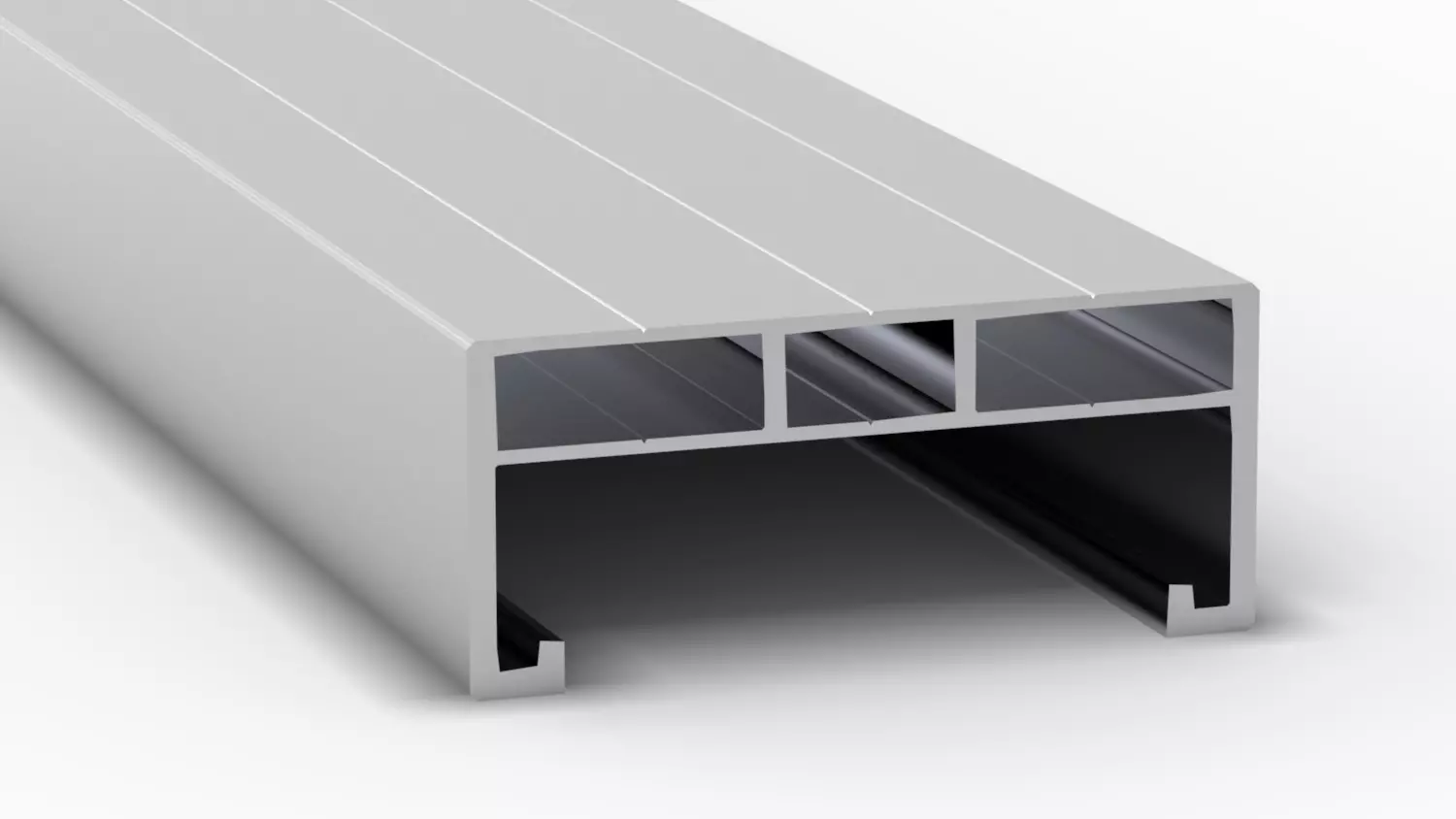 Holzverbinder L 20cm, für Aluminium-Unterkonstruktion 26x60mm